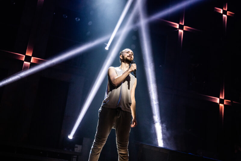 Jack Hopewell in the North American Tour of Jesus Christ Superstar.