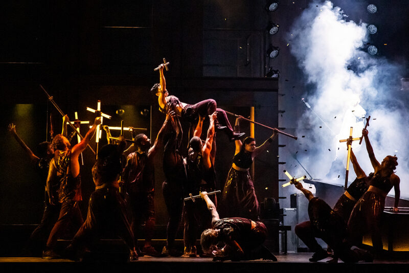 The North American Tour company of Jesus Christ Superstar.